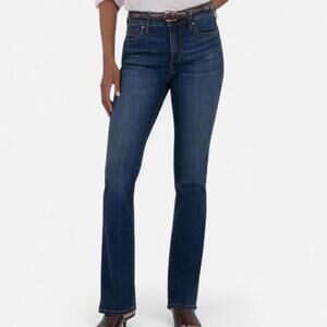 Kut From The Kloth Natalie Bootcut Jeans W 10 High Rise Dark Wash Casual Chic